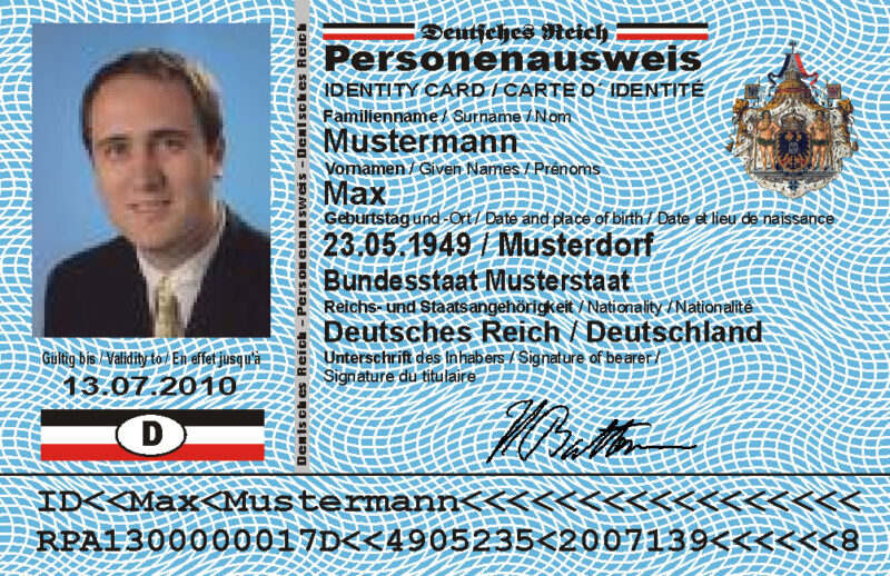 Reichs-Personenausweis